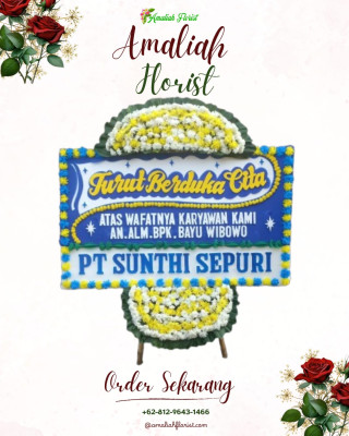 Papan Bunga Duka di Cijurey