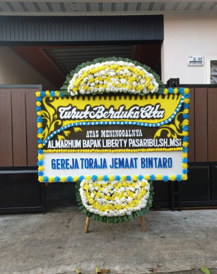 Papan Bunga Duka di Cijurey