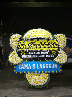 Papan Bunga Duka di Cijurey